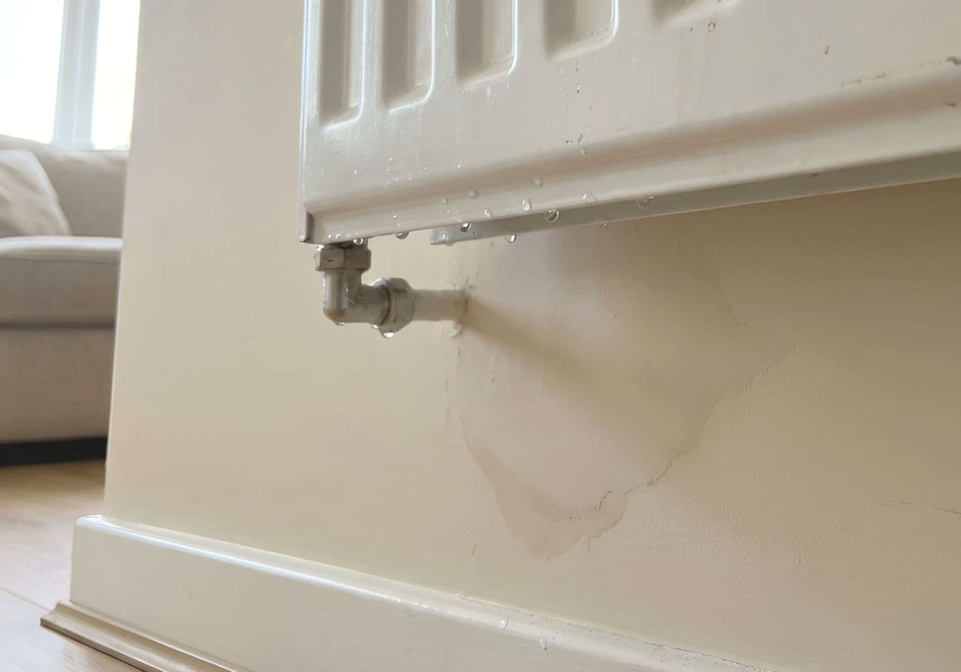 Druckverlust oder Leck