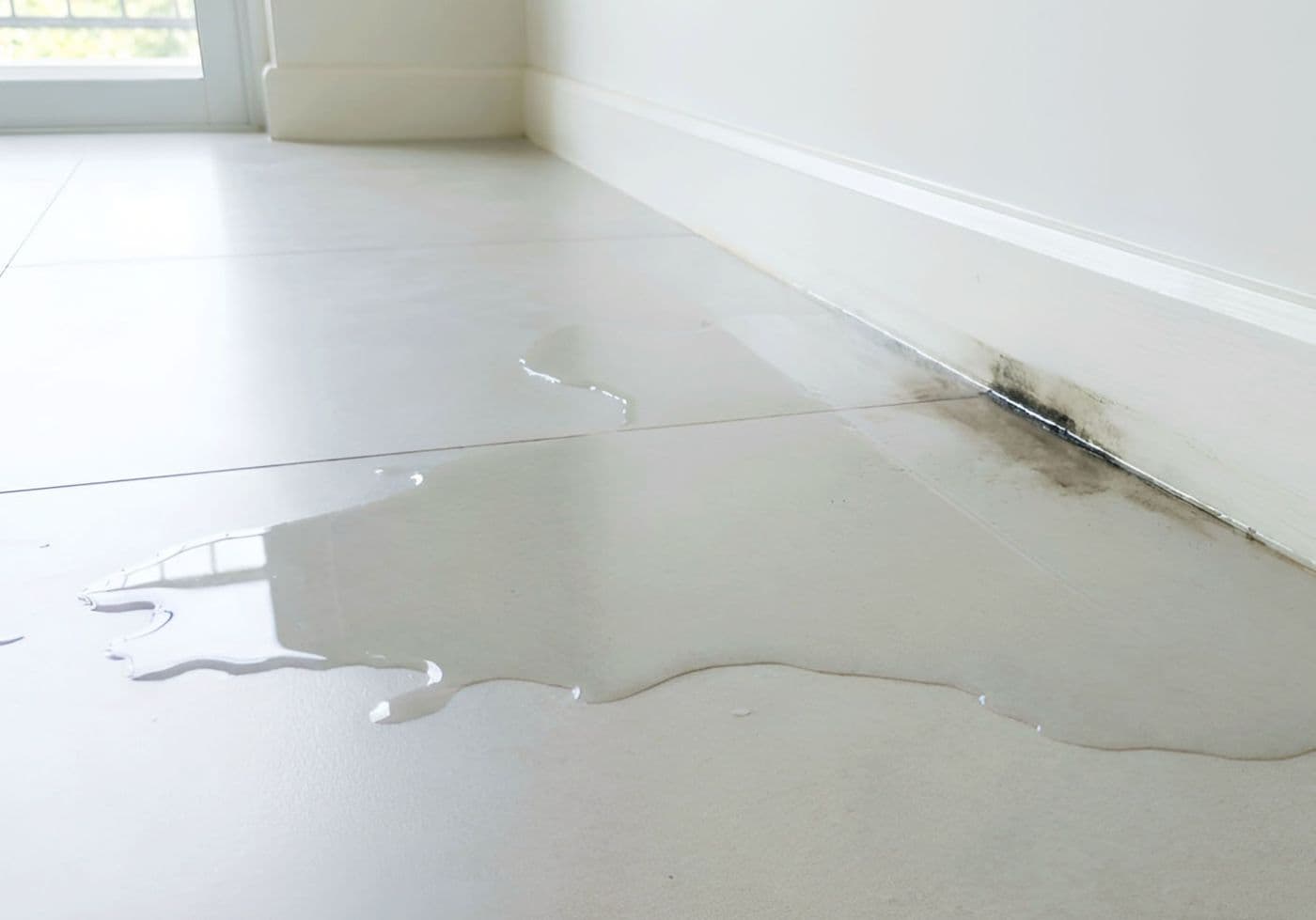 Undichte Rohrleitungen